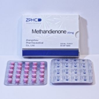 Метандиенон ZPHC (Methandienone) 50 таблеток (1таб 20 мг) - Актобе